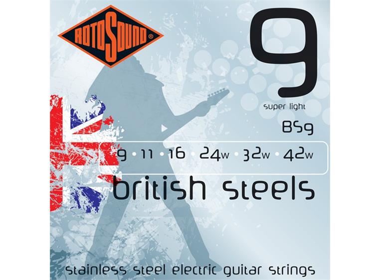 Rotosound BS- 9 British Steels (009-042)